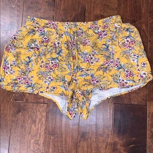 Pink Republic Printed Floral Shorts